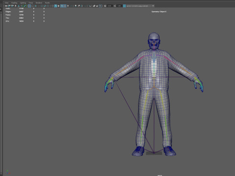 Zombie Gopnik Modelo 3D