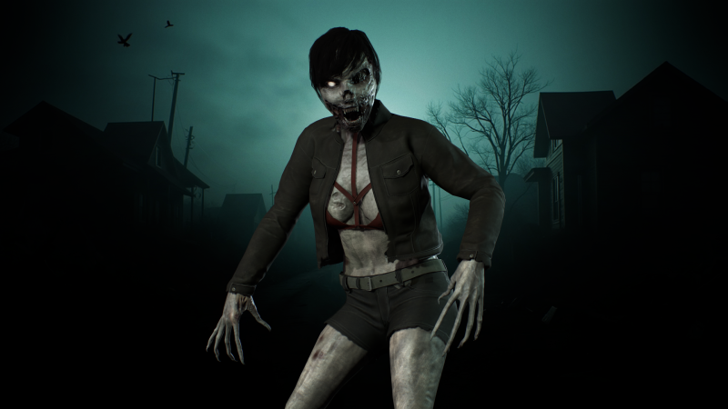 Zombie Girl 3D Модель .c4d .max .obj .3ds .fbx .stl .blend