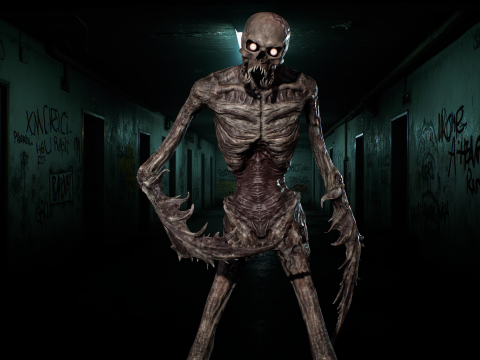Nightmare Monster 5 3D 모델
