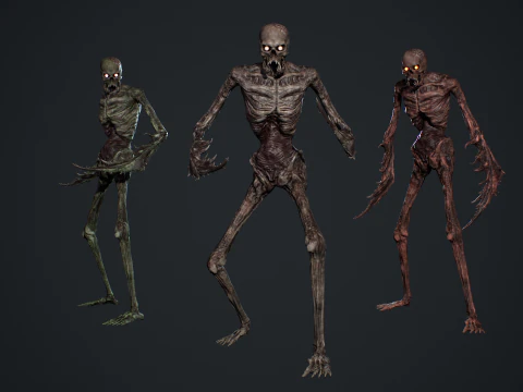 Nightmare Monster 5 3D Model