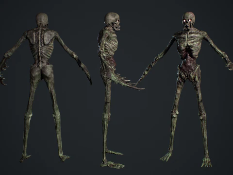 Nightmare Monster 5 3D Model