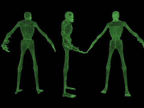 Nightmare Monster 5 3D Model