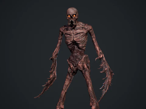 Nightmare Monster 5 3D Model