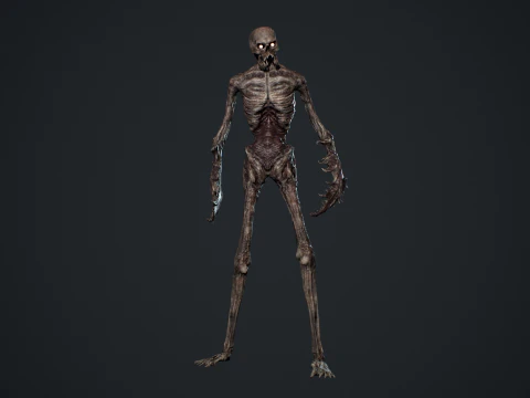Nightmare Monster 5 3D Model