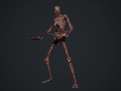 Nightmare Monster 5 3D Model