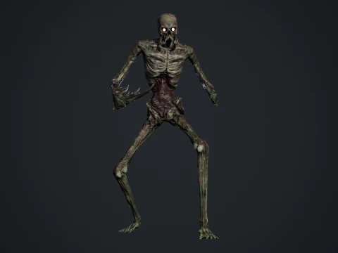 Nightmare Monster 5 3D Model