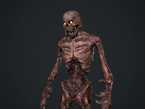 Nightmare Monster 5 3D Model
