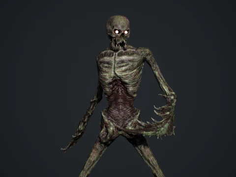 Nightmare Monster 5 3D Model