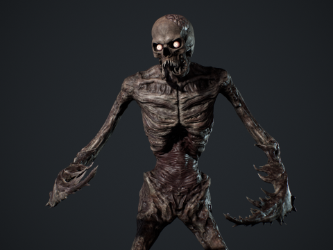 Nightmare Monster 5 3D मॉडल