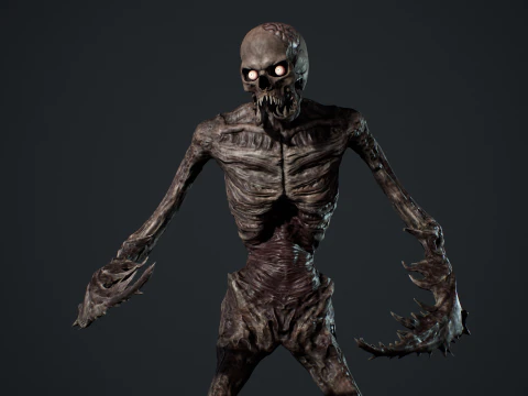 Nightmare Monster 5 3D Model