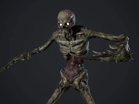 Nightmare Monster 5 3D Model