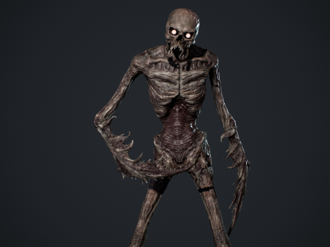 Nightmare Monster 5 3D मॉडल