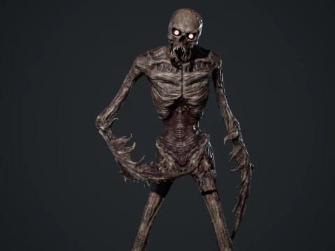 Nightmare Monster 5 3D Model