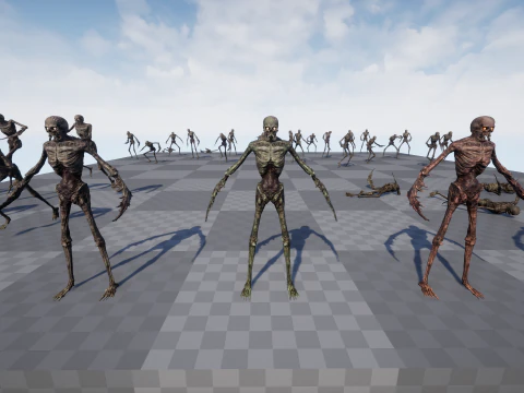 Nightmare Monster 5 3D Model