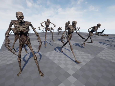 Nightmare Monster 5 3D Model