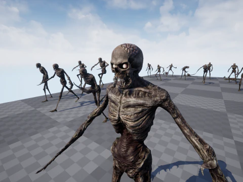 Nightmare Monster 5 3D Model