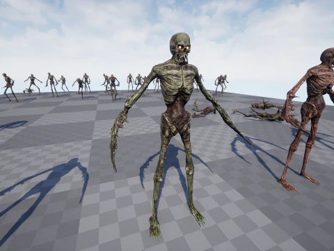 Nightmare Monster 5 3D Model