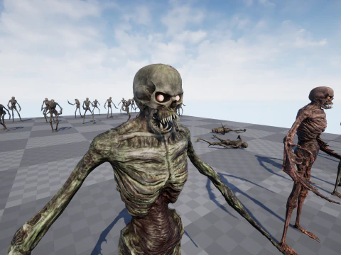 Nightmare Monster 5 3D Model