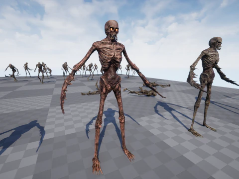 Nightmare Monster 5 3D Model