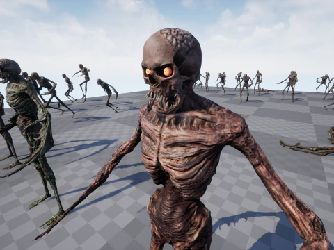 Nightmare Monster 5 3D Model