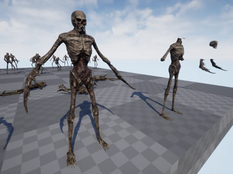 Nightmare Monster 5 3D Model