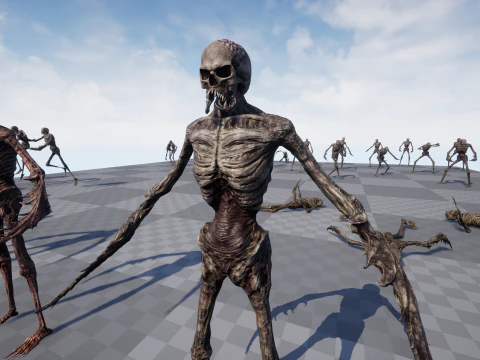 Nightmare Monster 5 3D Model