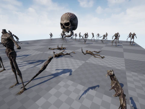 Nightmare Monster 5 3D Model