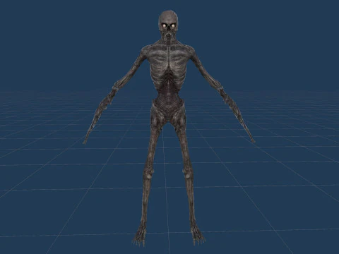 Nightmare Monster 5 3D Model