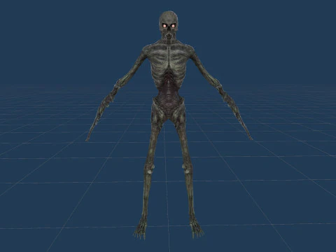 Nightmare Monster 5 3D Model