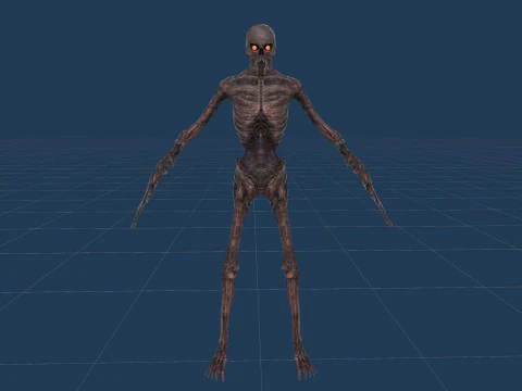 Nightmare Monster 5 3D Model