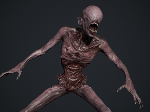 Nightmare Monster 6 3D 모델