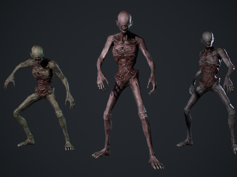 Nightmare Monster 6 3D Model