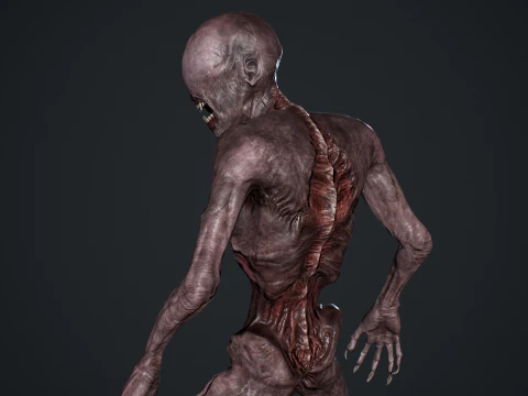 Nightmare Monster 6 3D Model