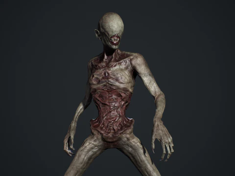 Nightmare Monster 6 3D Model