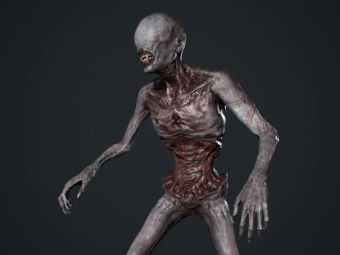 Nightmare Monster 6 3D Model