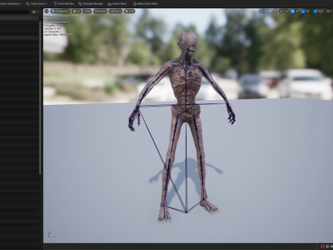 Nightmare Monster 6 3D Model