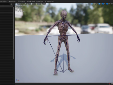 Nightmare Monster 6 3D Model
