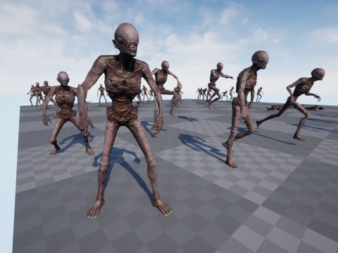 Nightmare Monster 6 3D Model