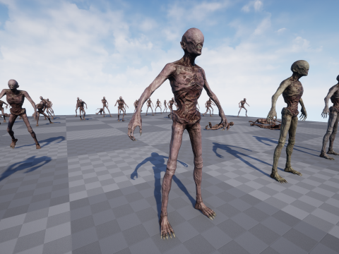 Nightmare Monster 6 3D Model
