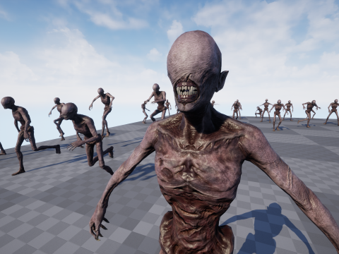 Nightmare Monster 6 3D Model