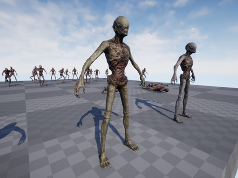 Nightmare Monster 6 3D Model