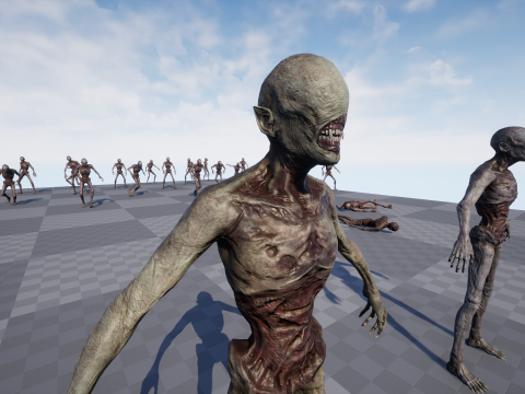 Nightmare Monster 6 3D Model