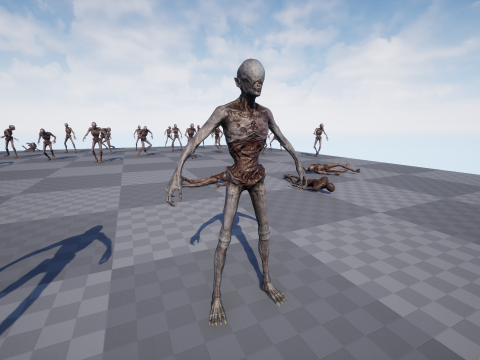 Nightmare Monster 6 3D Model