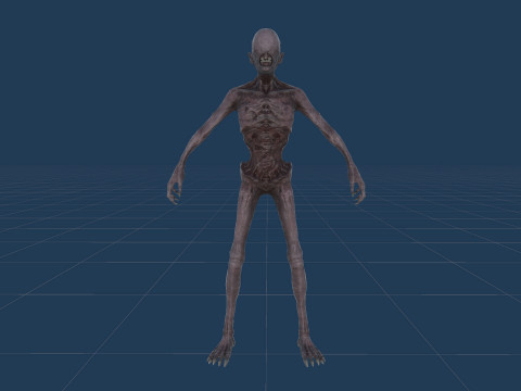 Nightmare Monster 6 3D Model