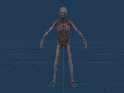 Nightmare Monster 6 3D Model