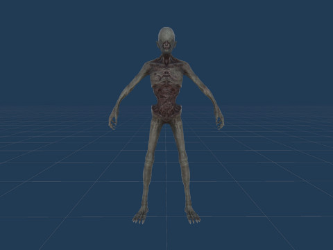 Nightmare Monster 6 3D Model