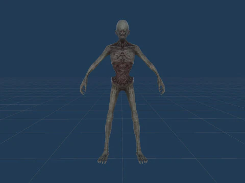 Nightmare Monster 6 3D Model
