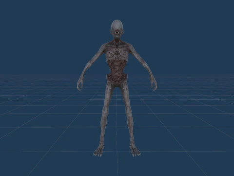 Nightmare Monster 6 3D Model