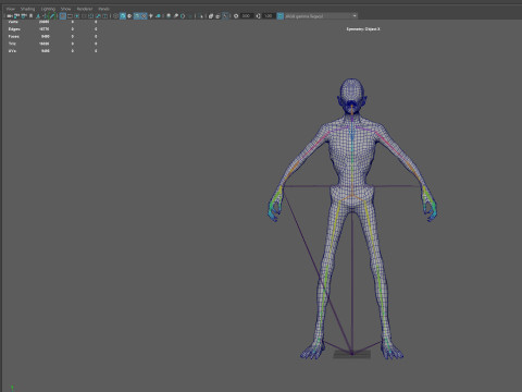 Nightmare Monster 6 3D Model