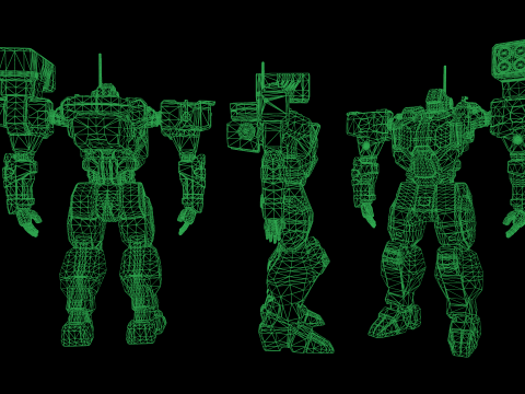 Assault Mech 3D मॉडल